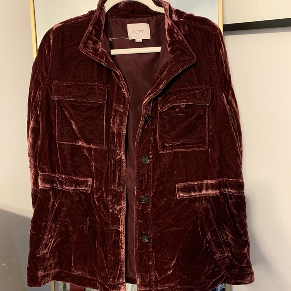 LOFT Jackets & Blazers - Loft Velvet Jacket
